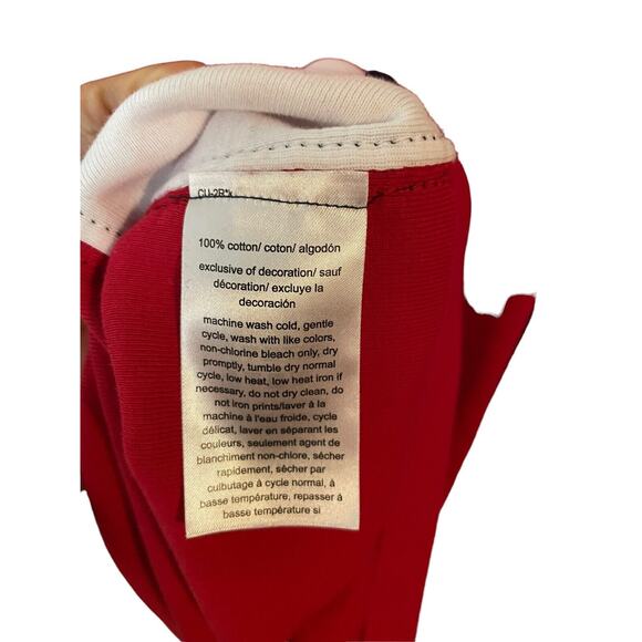 Tommy Hilfiger Tank Top Red Dress XL 100% Cotton Americana Preppy Classic Casual - Picture 5 of 6